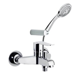Изображение товара Смеситель Ramonsoler Ypsilon Plus 6405T3 для ванны и душа, с душевым гарнитуром, цвет хром