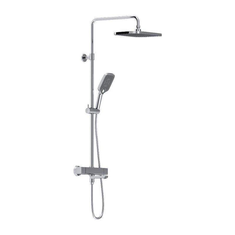 Изображение товара Душевая система Damixa Gala 953810000, термостатическая, с изливом, хром