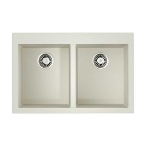 Изображение товара Кухонная мойка Omoikiri Bosen 80-2-WH из искусственного гранита
