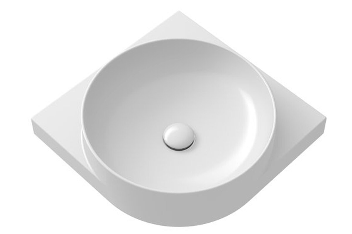 Изображение товара Раковина Ravak Yard 450С без отверстия под смеситель белая 450С Чехия