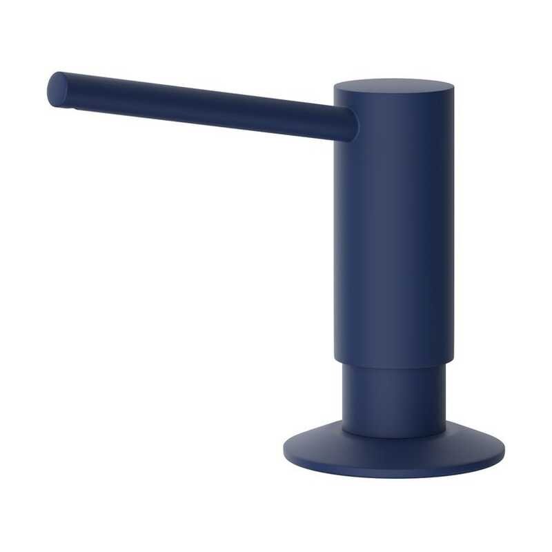 Изображение товара Встраиваемый дозатор жидкого мыла Omoikiri OM-02 IB indigo blue матовый