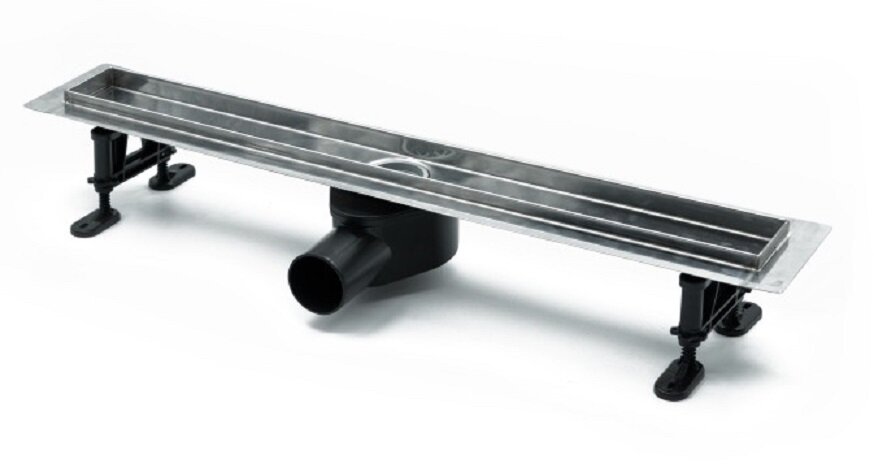 Изображение товара Дренажный канал Timo Standart 80 см, нержавеющая сталь, DP20-800