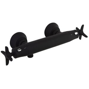 Изображение товара Смеситель Ramonsoler Adagio 913401SNM для душа, термостатический, на 1 потребителя, цвет черный матовый