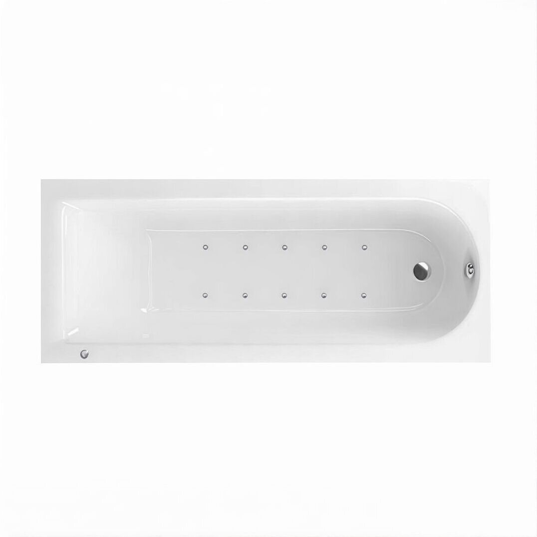 Изображение товара Акриловая ванна Excellent Aurum Slim Aero 180x80 см с аэромассажем