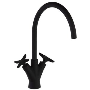 Изображение товара Смеситель Ramonsoler Adagio 910101NM для раковины, цвет черный матовый