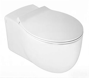 Изображение товара Подвесной безободковый (Rimless) унитаз Hatria Le Fiabe Y1CD01 YXWW01, крышка микролифт, белый