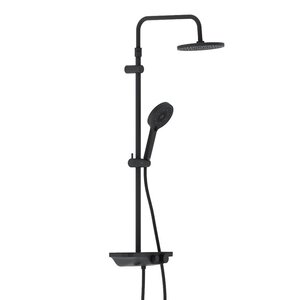 Изображение товара Душевая система Damixa Apollo 947730300, цвет черный матовый