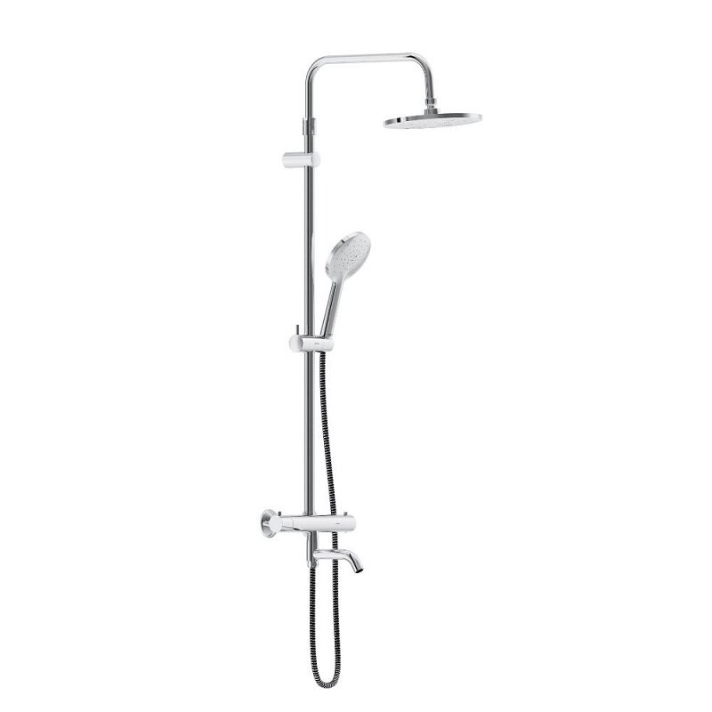 Изображение товара Душевая система Damixa Jupiter 977810000 Термостатическая с изливом, хром