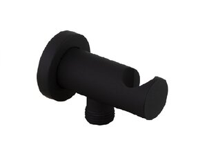 Изображение товара Шланговое подсоединение Ramonsoler Accesorios, с держателем, цвет черный матовый, 3796NM