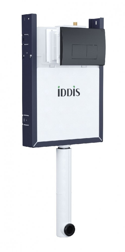 Изображение товара Монтажная рама Iddis Optima Home OPH0MBCi32K для унитаза, бачок, клавиша смыва черная