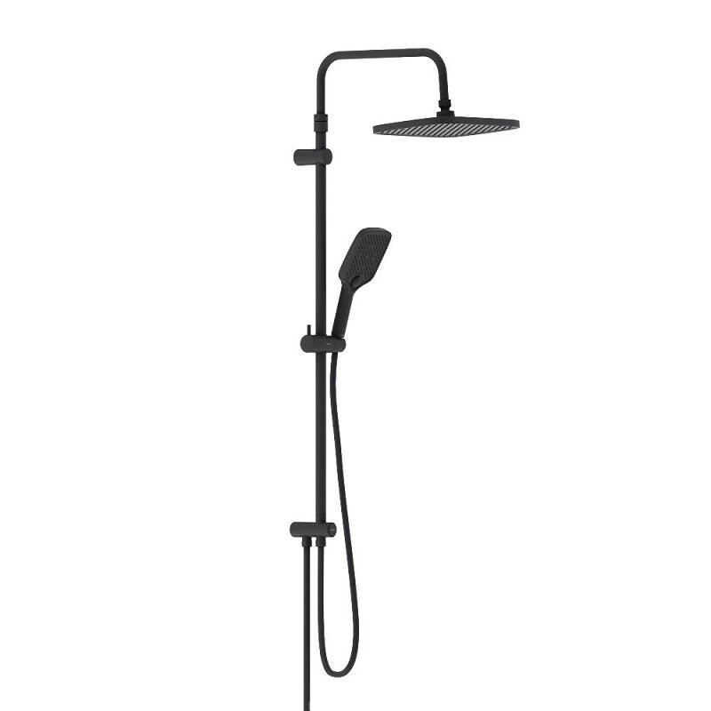 Изображение товара Душевой гарнитур Damixa Gala 953000300 с черным матовым покрытием и 3 режимами