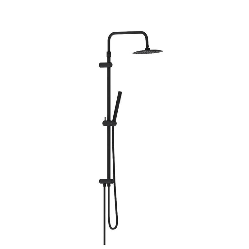 Изображение товара Душевой гарнитур Damixa Scandi Pure 936000300 с верхним душем черный матовый