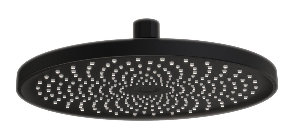 Изображение товара Верхний душ Iddis Optima Home OPH25BPi64 черный матовый компактный дизайн