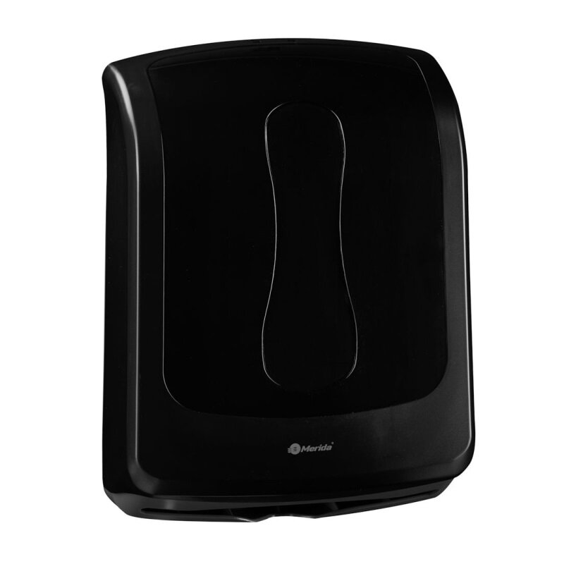 Изображение товара Диспенсер для бумажных полотенец Merida One AEC101 черный глянец