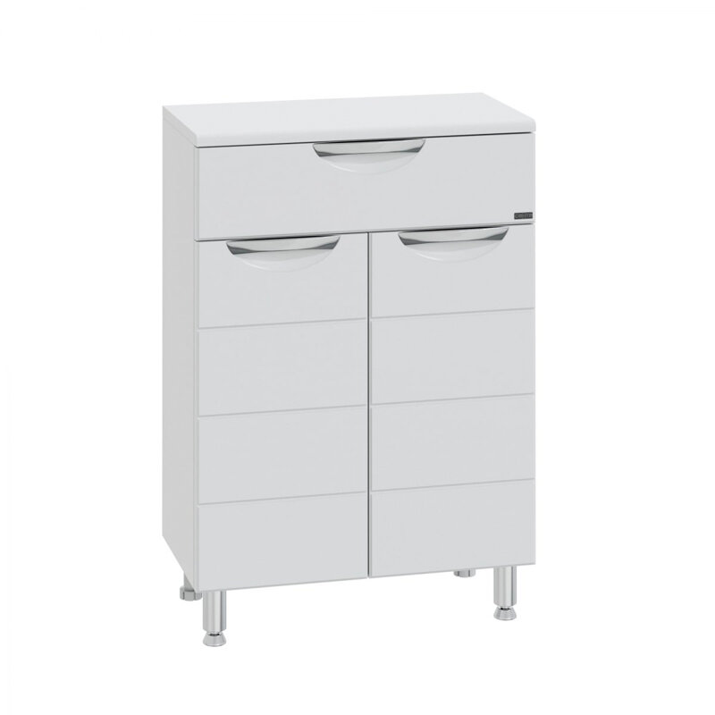 Изображение товара Тумба СаНта Родос 60 см напольная белая для ванной комнаты