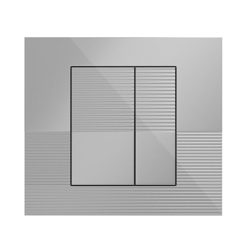 Изображение товара Клавиша для унитаза Grossman Pragma 800.Т1.03.100.100 механическая хром глянцевый