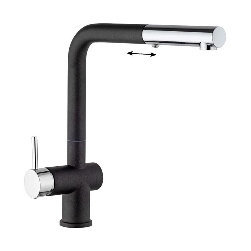 Изображение товара Смеситель Paini Cox HD44566CR1KM с выдвижной лейкой Изображение товара Смеситель Paini Cox HD44566CR1KM с выдвижной лейкой