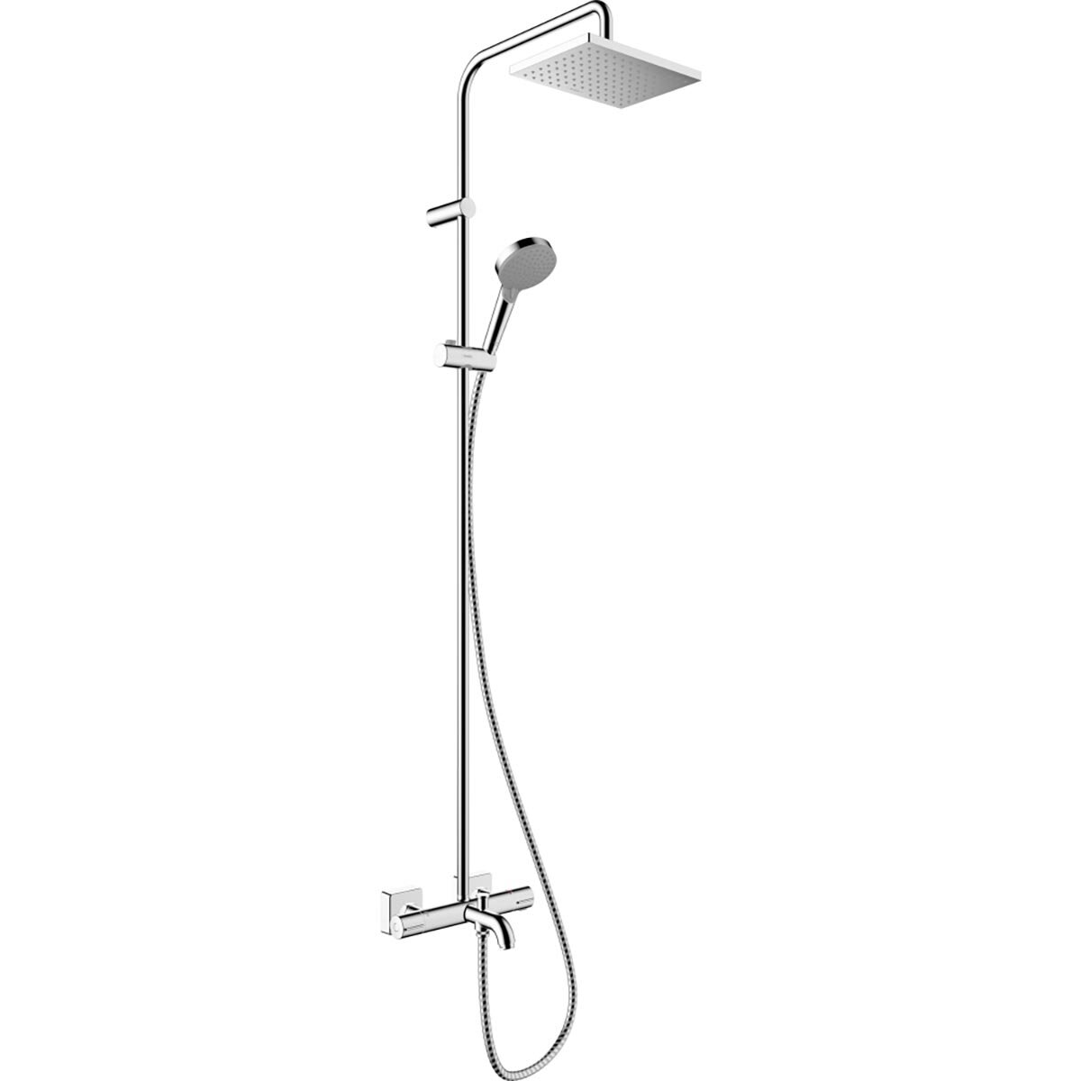 Изображение товара Душевая система Hansgrohe Vernis Shape Showerpipe 230 1jet с термостатом хром