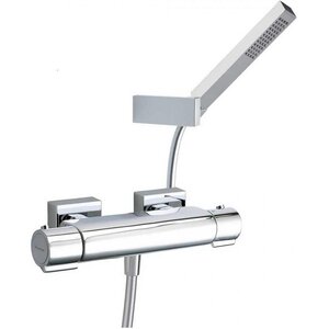 Изображение товара Смеситель Ramonsoler Arola 263402MK для душа, с душевым гарнитуром, термостатический, цвет хром