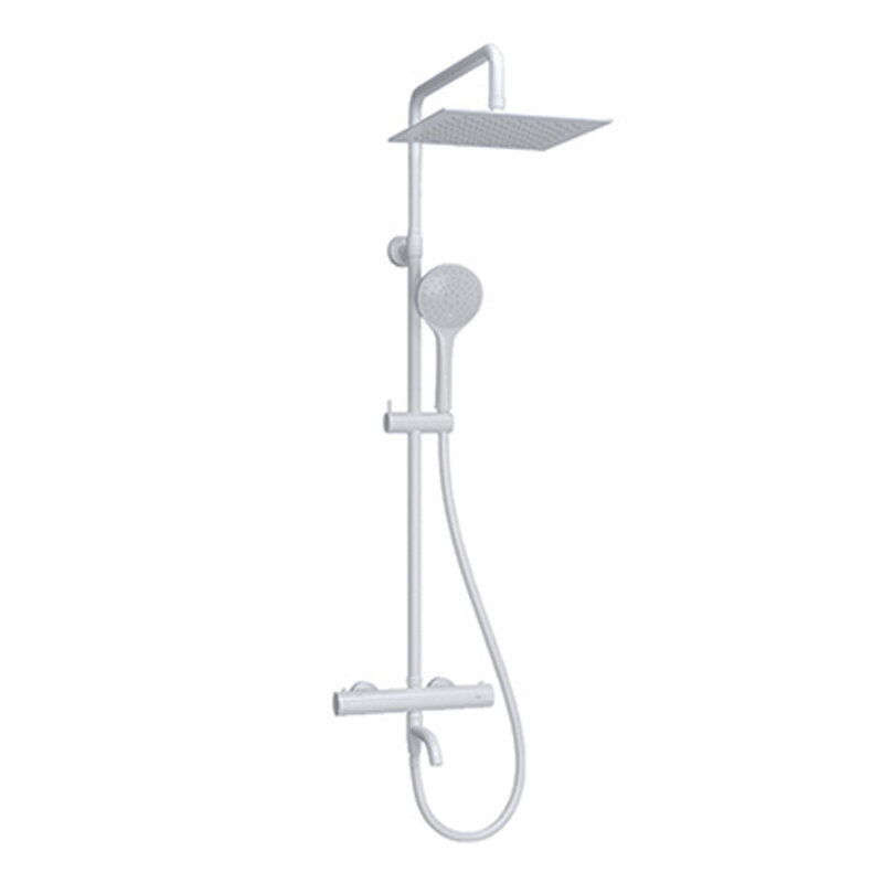 Изображение товара Душевая система WasserKRAFT, термостатическая, с изливом, цвет белый матовый, A188.254.155.WM Thermo