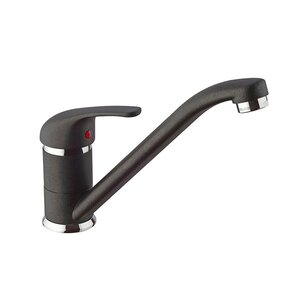 Изображение товара Смеситель для кухонной мойки Paini Jolly, Metallic blak, хром, 6944573Z1KM