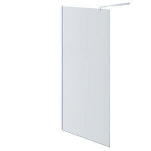 Изображение товара Душевая стенка со свободным входом Aquatek, 140 см, стекло прозрачное, профиль хром, AQ WIW 14020CH