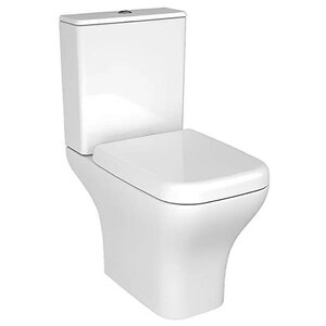 Изображение товара Напольный унитаз Vitra Polar, безободковый, сиденье микролифт, белый, 9843B003-7201