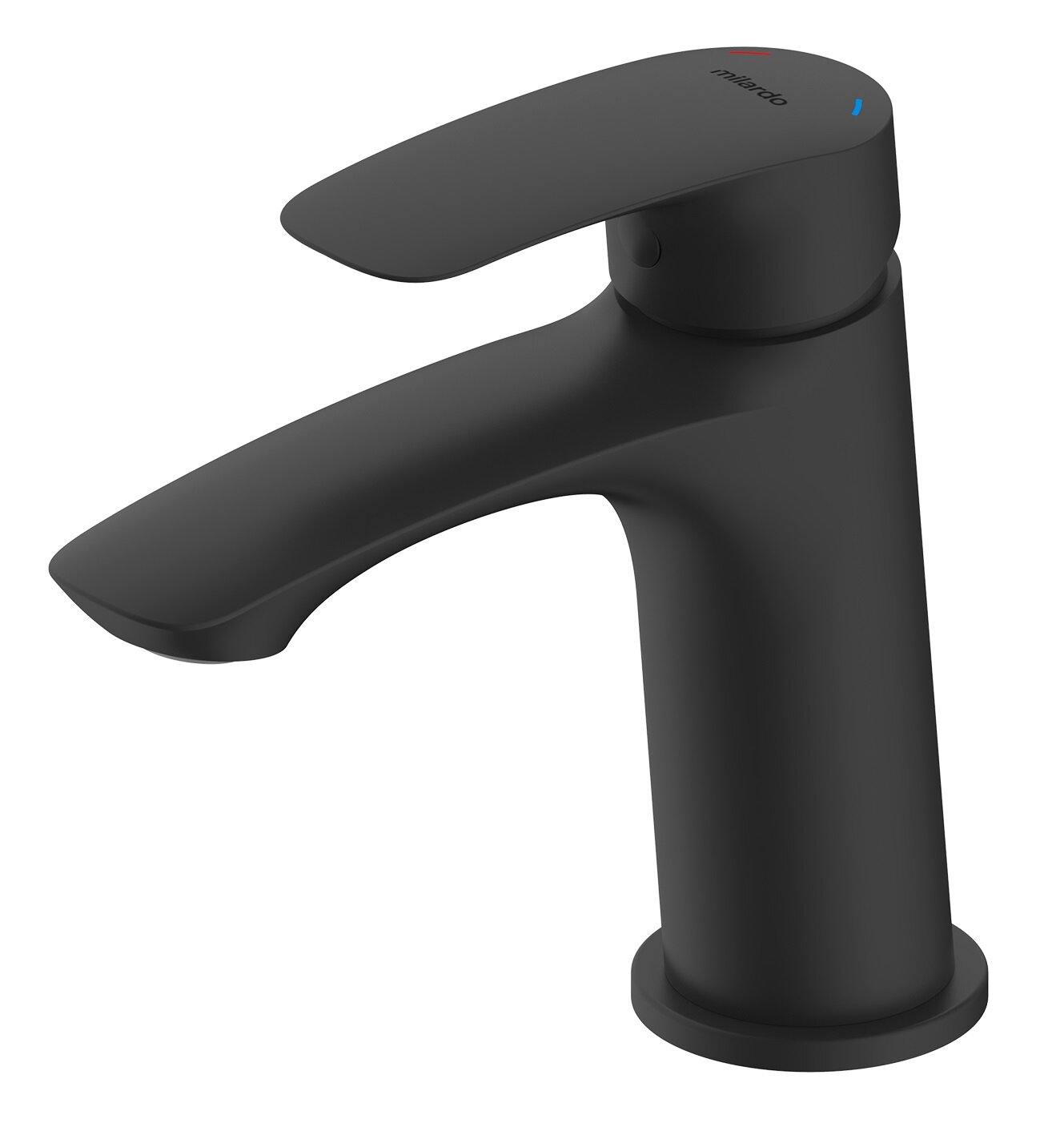 Изображение товара Смеситель Milardo Rora RORBL00M01 для раковины, черный матовый