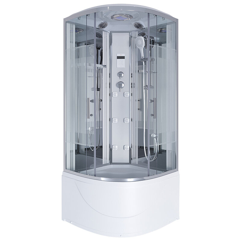 Изображение товара Душевая кабина Niagara Ultra 90x90 см с гидромассажем и тропическим душем