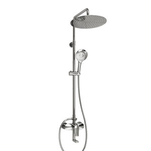 Изображение товара Душевая система WasserKRAFT с верхней и ручной лейкой хром 113 см