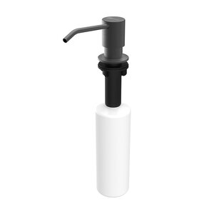 Изображение товара Дозатор встраиваемый для жидких моющих средств Lemark, PVD nano-покрытие, черный, LM8201BLN