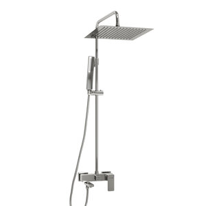 Изображение товара Душевая система WasserKRAFT, с изливом, цвет хром, A177.118.103.010.CH