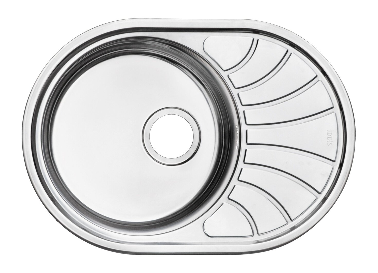 Изображение товара Мойка Iddis Suno SUN65SDi77 65 см с крылом и антишумовым покрытием Изображение товара Мойка Iddis Suno SUN65SDi77 65 см с крылом и антишумовым покрытием