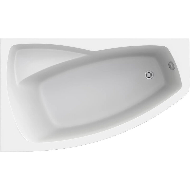 Изображение товара Акриловая ванна Bas Камея Pro 150x90 см с каркасом, левая/правая, белая Изображение товара Акриловая ванна Bas Камея Pro 150x90 см с каркасом, левая/правая, белая