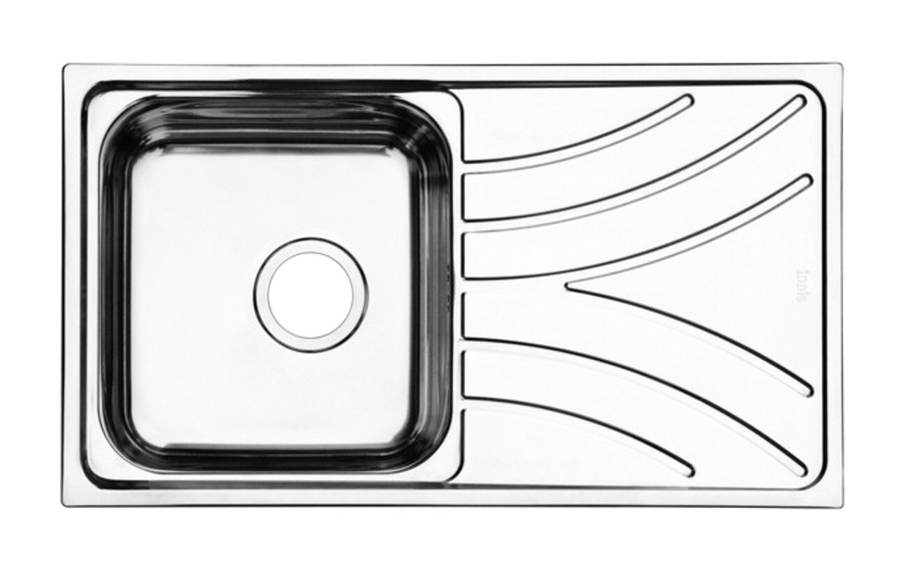 Изображение товара Мойка кухонная Iddis Arro ARR78SDi77 78 см с крылом и шелковым покрытием