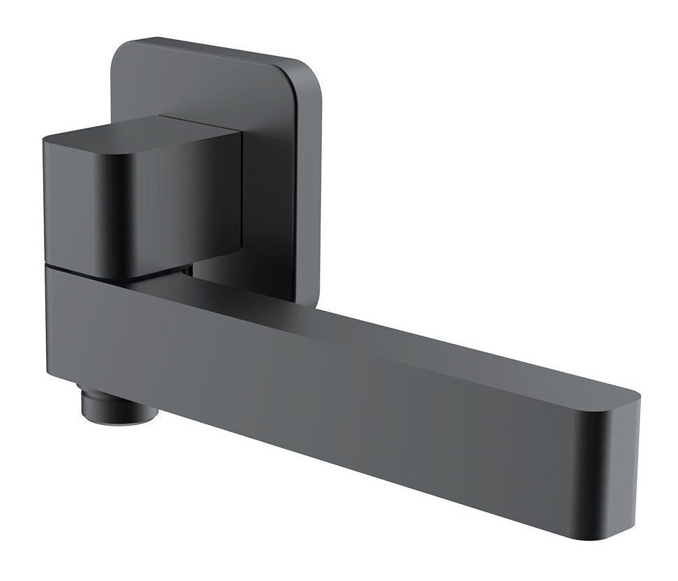 Изображение товара Излив скрытого монтажа Iddis Slide SLIBL0Si63 поворотный черный матовый