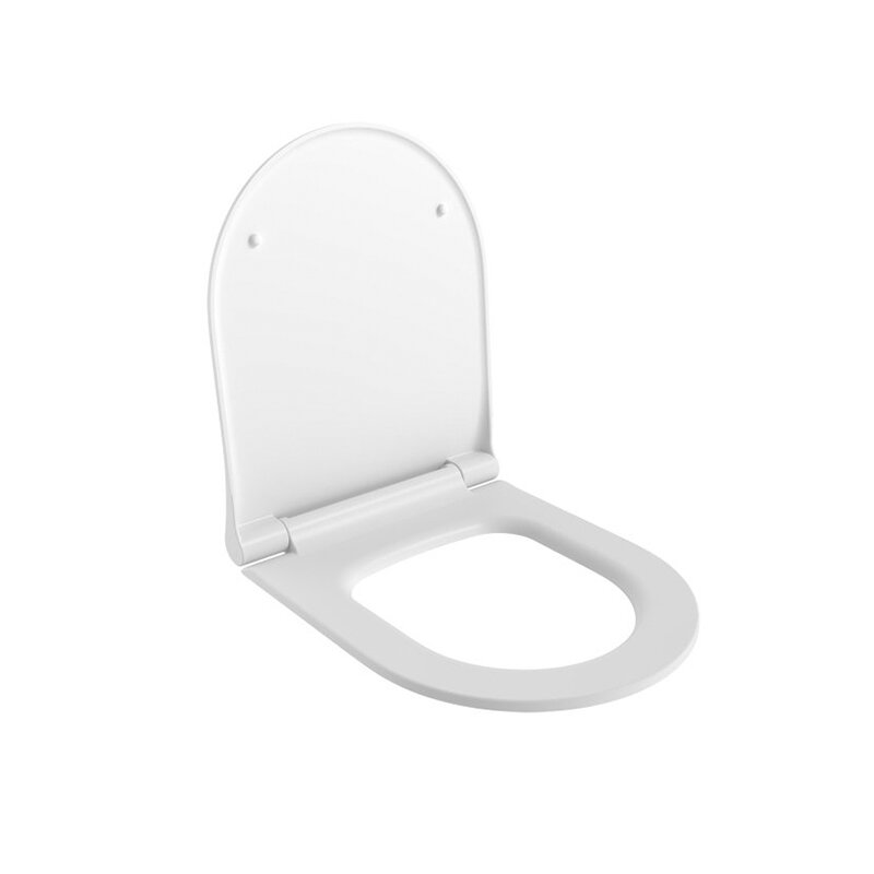 Изображение товара Крышка-сиденье для унитаза Ambassador Abner 102T20001S быстросъемное белое