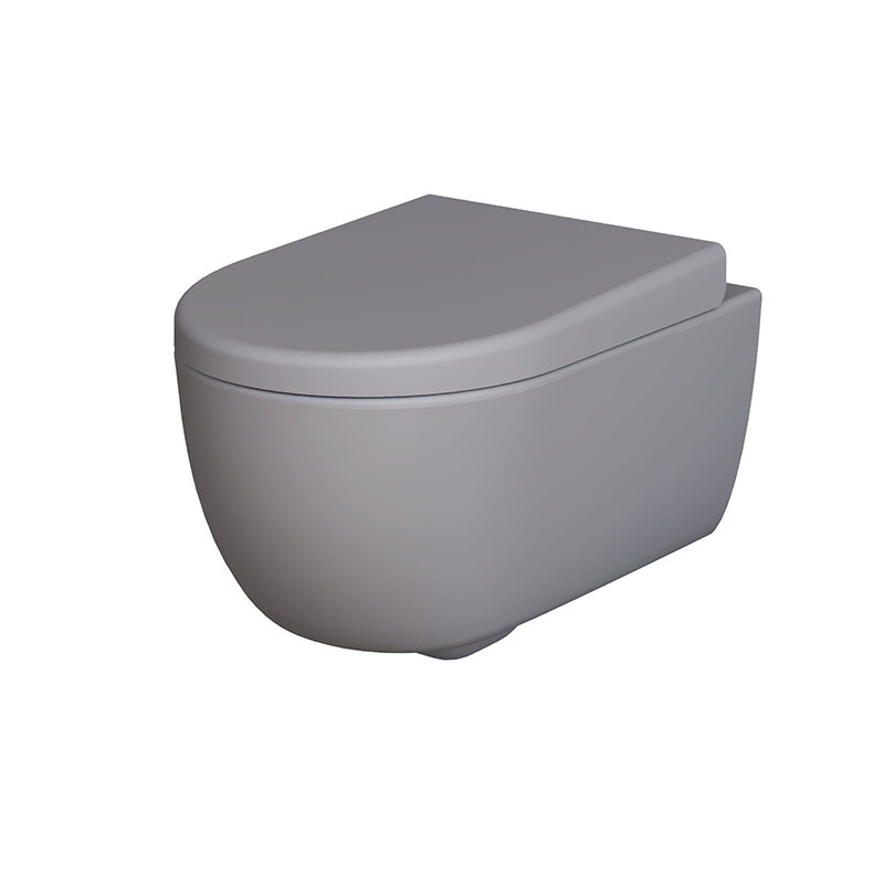 Изображение товара Подвесной унитаз Ambassador Abner 103T20301R безободковый с каскадным сливом