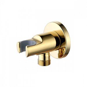 Изображение товара Шланговое подключение Lemark, с держателем для лейки душа, золото, LM4785G