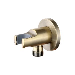 Изображение товара Шланговое подключение Lemark, с держателем для лейки душа, бронза, LM4885B