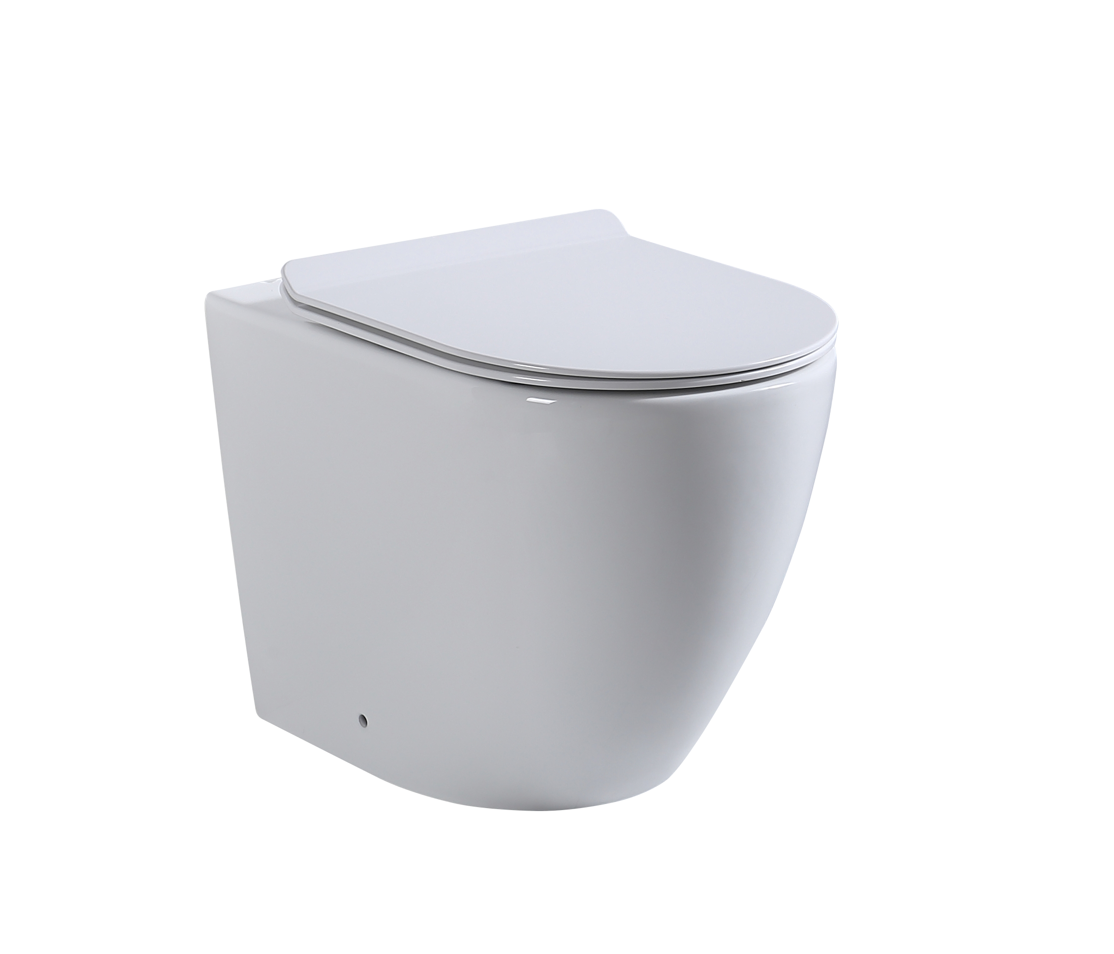 Изображение товара Унитаз приставной beWash Aldo безободковый с сиденьем микролифт