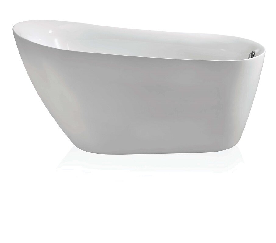 Изображение товара Акриловая ванна Aquatek Лагуна 170x78 см, белая глянцевая, отдельностоящая