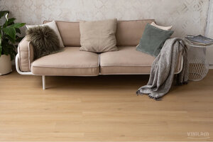 Изображение товара Виниловый ламинат Vinilam Cork 10110V дуб Рошфор замковый 22.7х122 см