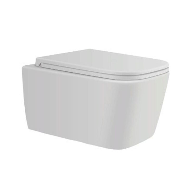 Изображение товара Подвесной унитаз Avimano Vision безободковый с микролифтом белый матовый