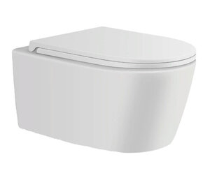 Изображение товара Подвесной унитаз Avimano Ambition безободковый с микролифтом белый матовый