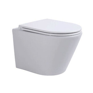 Изображение товара Подвесной унитаз Avimano Intuition 1000070, безободковый, с крышкой-сиденьем микролифт, белый