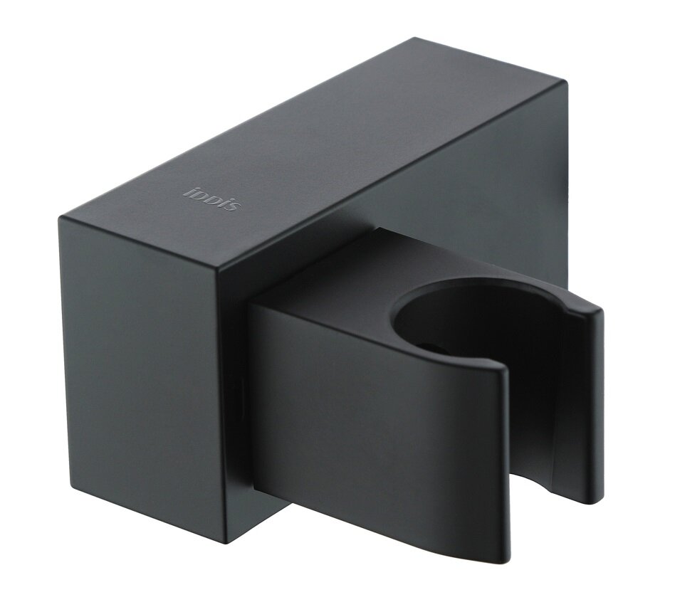 Изображение товара Держатель лейки настенный IdDIS Slide SLIBL00i53 черный матовый