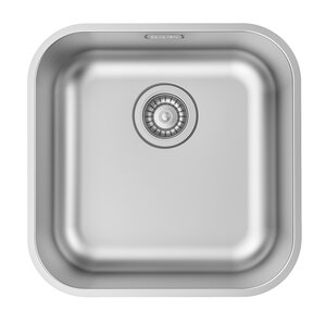 Изображение товара Мойка кухонная Iddis Mate MAT44S0i77 44.6 см, 1 чаша, сатин