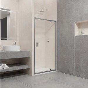 Изображение товара Душевая дверь RGW PA-105 90x185 см стекло прозрачное хром профиль