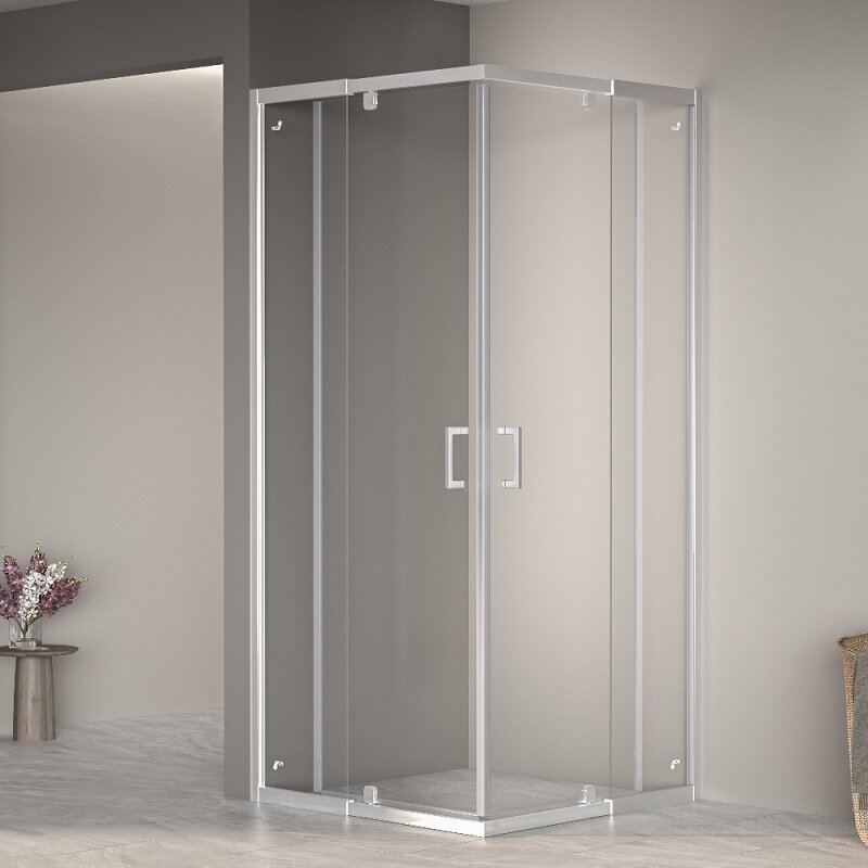 Изображение товара Душевой уголок RGW PA-038 90x90 см стекло прозрачное хром профиль Германия